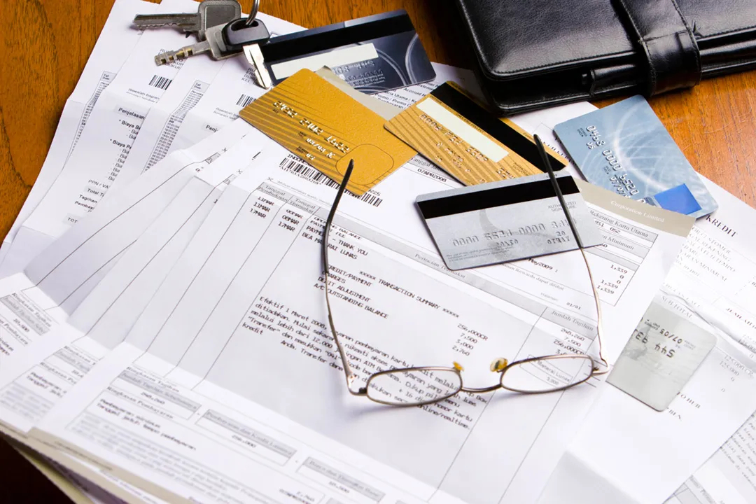 Credit report and financial background check