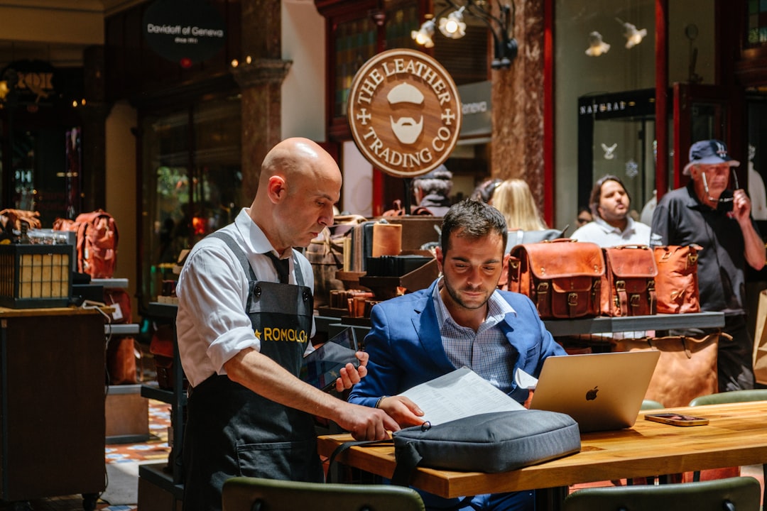 Franchise business team at work